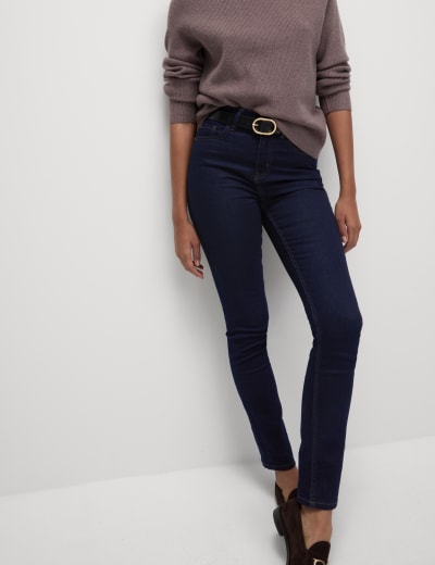 Marks and spencer crop jeans cheap