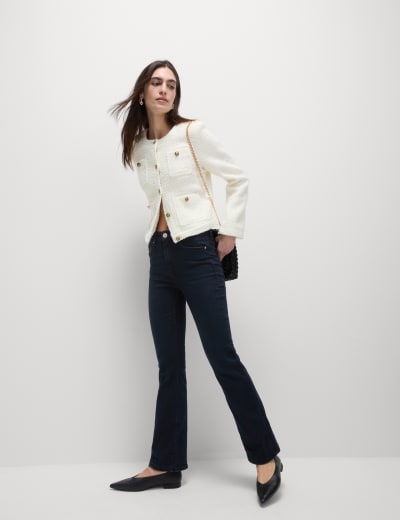 Eva Bootcut Jeans, M&S Collection