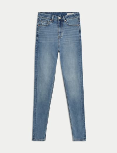 Ivy Supersoft High Waisted Skinny Jeans, M&S Collection