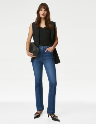 Eva Bootcut Jeans, M&S Collection