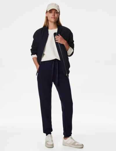 Marks and spencer cropped joggers hotsell