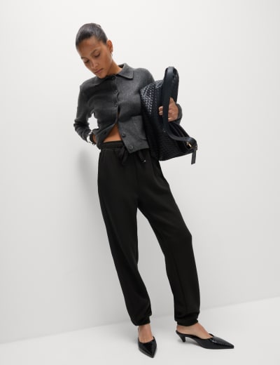 Marks and spencer 2025 straight leg joggers