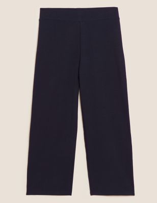 M&S Collection Size 6-28 Cotton Stretch Tapered Crop Cropped Trousers Bnwt/Bnwot