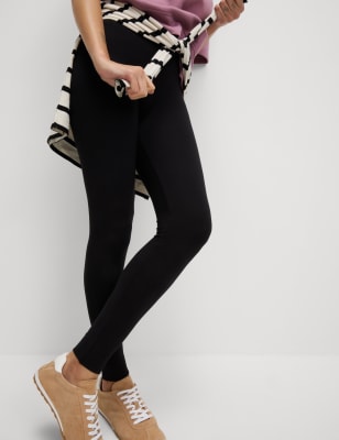 m&s ladies black joggers