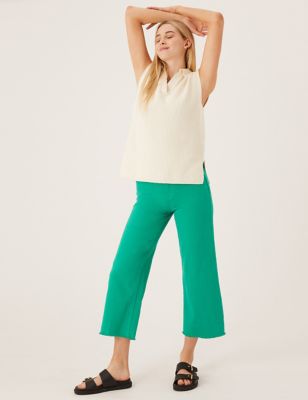Brand new Marks and Spencer Women's Dark Green Jeggings Size 10 Short