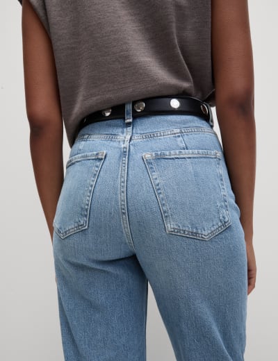 Cheapest mom jeans sales