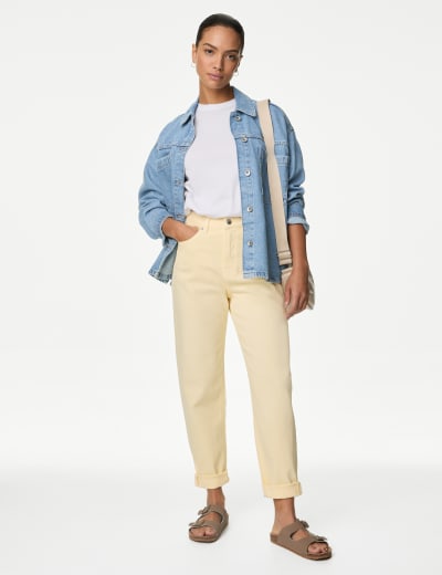 Sienna Corduroy Straight Leg Trousers M S Collection M S