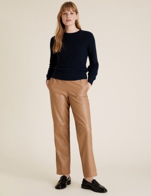 brown leggings m&s