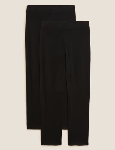 2pk Cotton Rich Straight Leg Joggers M S Collection M S