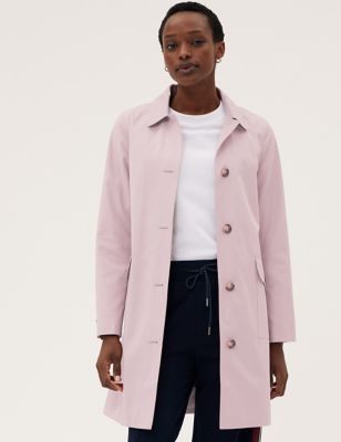 Women S Pink Coats Jackets M, Light Pink Trench Coat Uk