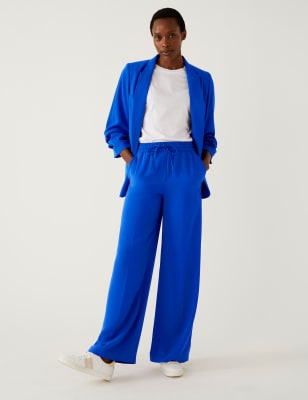 blue trousers womens