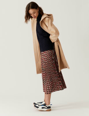 brown coat m&s