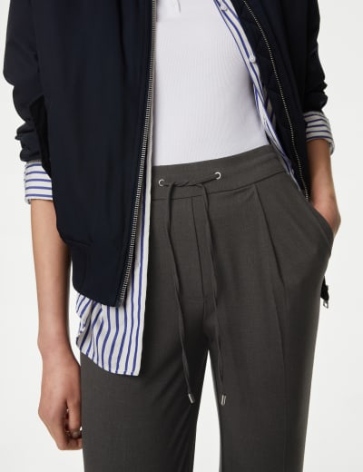 Marks & spencer cropped trousers discount