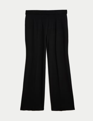 flowy black trousers