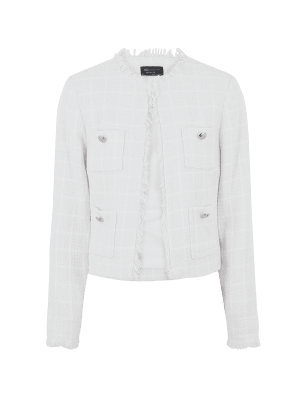 short white jacket