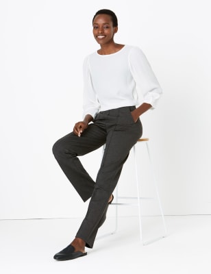 m&s ankle grazer trousers