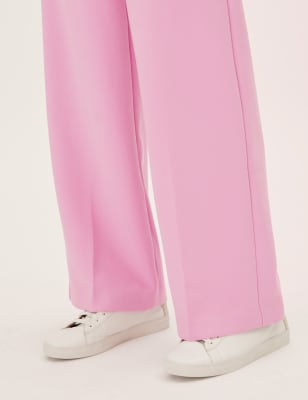 pink pencil pants