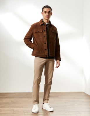 marks and spencer brown coat