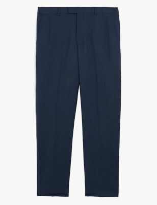 Tailored Fit Pure Wool Twill Trousers