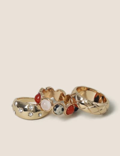 Marks and spencer platinum plated ring top
