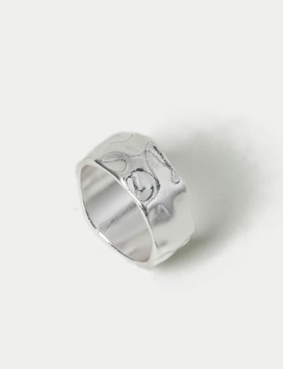 Marks and spencer silver rings sale