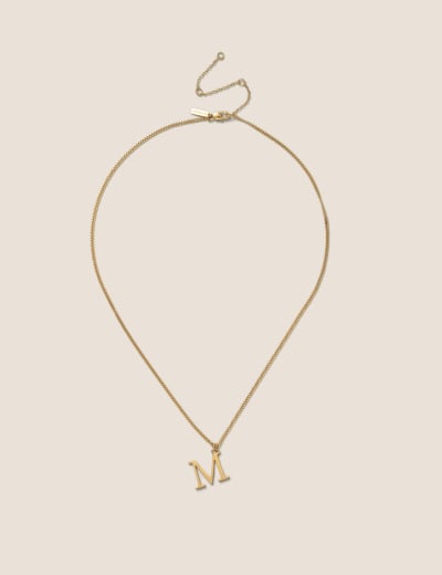M&s gold necklace hotsell