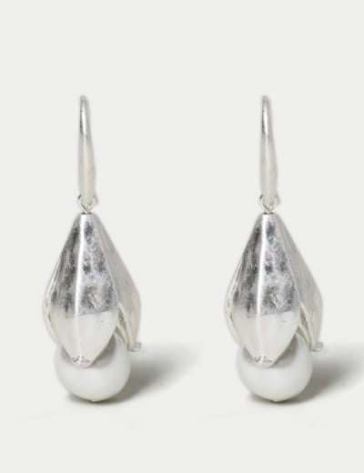 Marks and outlet spencer pearl earrings