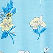 Satin Floral Tie Waist Midaxi Tea Dress - bluemix