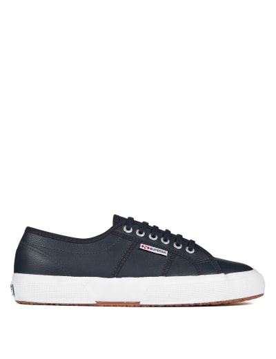 Superga online navy trainers
