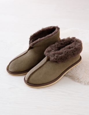 Sheepskin Slipper Boots
