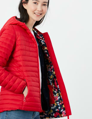 women's red lightweight jacket