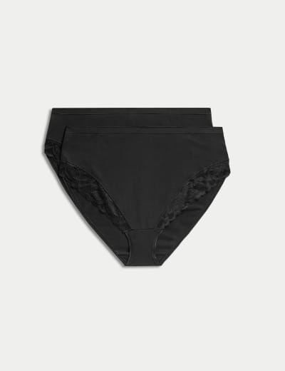 M&S 2pk Firm Control Full Briefs - T32/1613