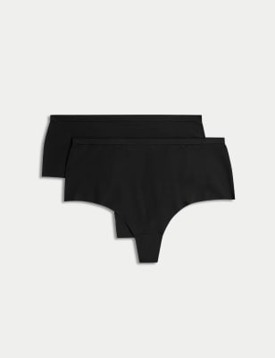 2pk Light Control No VPL Full Briefs, M&S Collection