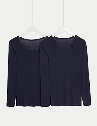 Marks and spencer shop thermal vests ladies
