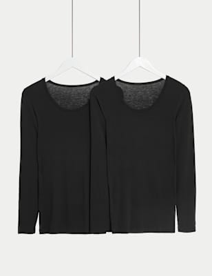 M&S Collection Heatgen™ Medium Fleece Thermal Top - ShopStyle Lingerie