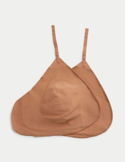 Cotton with Cool Comfort™ Non-Wired Push Up Bra Set