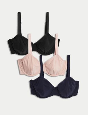 This wire-free M&S bra combines support and style: 'You forget you