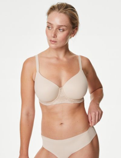 ▷ 3X T-SHIRT BRAS SOFT MOULDED PADDED FULL CUP MULTI-WAY UNDERWIRED  BEAUFORME - CENTRO COMERCIAL CASTELLANA 200 ◁