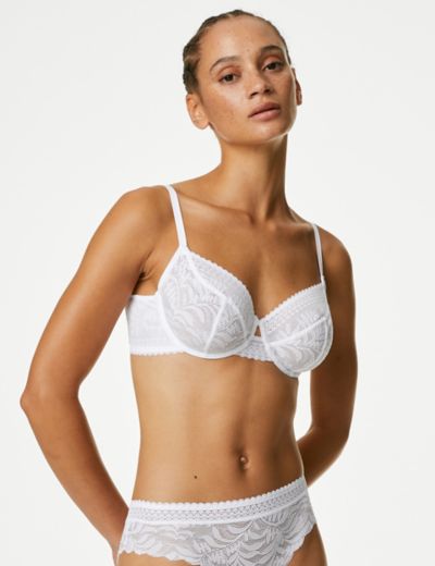 Marseilles Lace Wired Balcony Bra F-H, Autograph