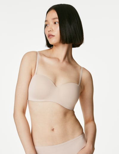 Cotton with Cool Comfort™ Non-Wired Push Up Bra