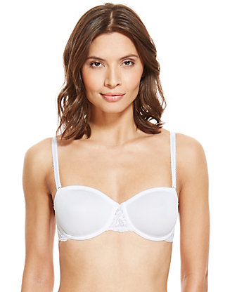 2 Pack Lace Wing Non-Padded Strapless Bras B-D | M&S