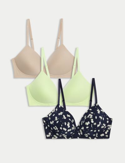 2-Pack Molded Post-Surgery Bras
