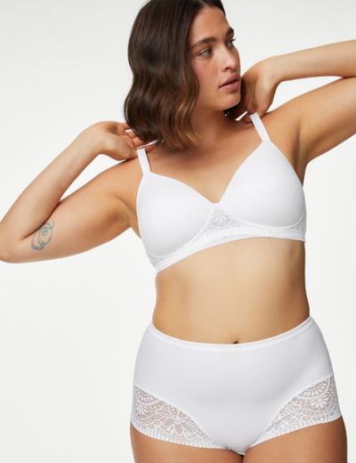 MARKS & SPENCER M&S 3pk Cotton Non Wired Full Cup T-Shirt Bra A-E -  T33/3006P 2024, Buy MARKS & SPENCER Online