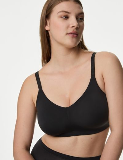 H&M Seamless Microfibre Bra Top, 31 Comfy Bralettes to Wear All Day,  Because Nobody Likes Pokey Wires