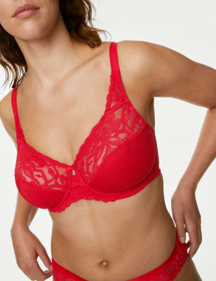 womens red bra