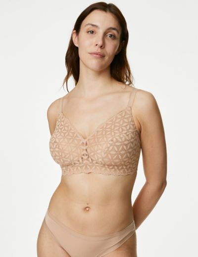 Lace Non-Padded Bralette F-H - Marks and Spencer Cyprus