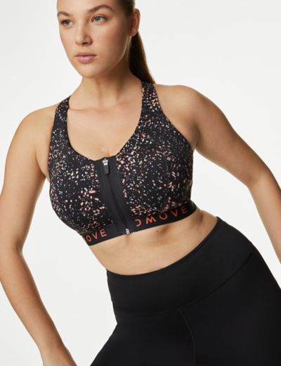 Ultimate Support Zip Front Sports Bra F-H, Goodmove