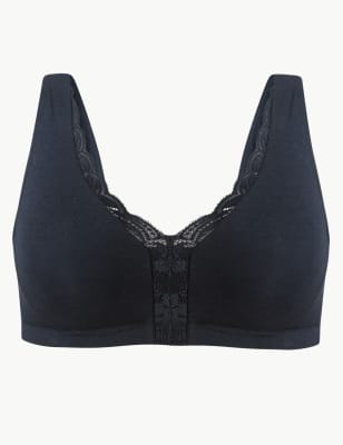 Бюстгальтер хлопковый с полноразмерной чашей без косточек