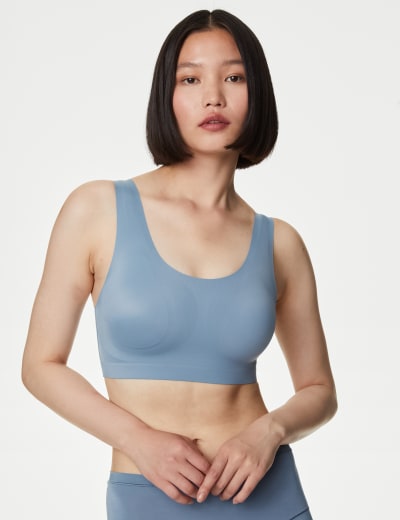 Non wired crop top bras sales