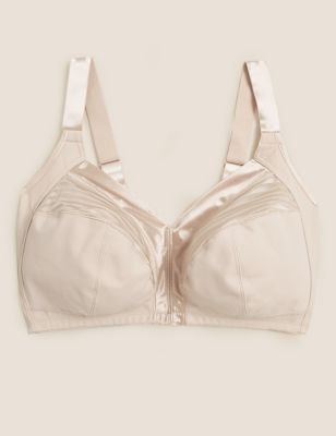 Total Support Striped Non-Wired Full Cup Bra B-H